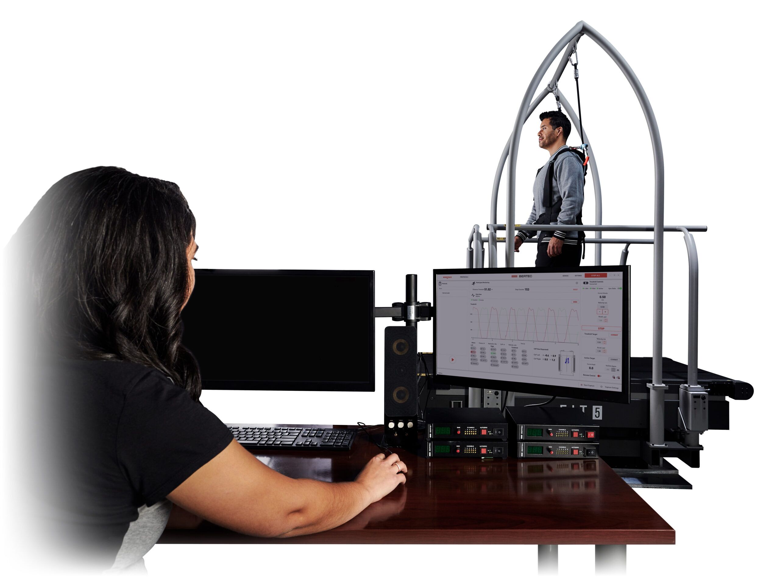 三维测力步态分析跑台Bertec - 图片 4